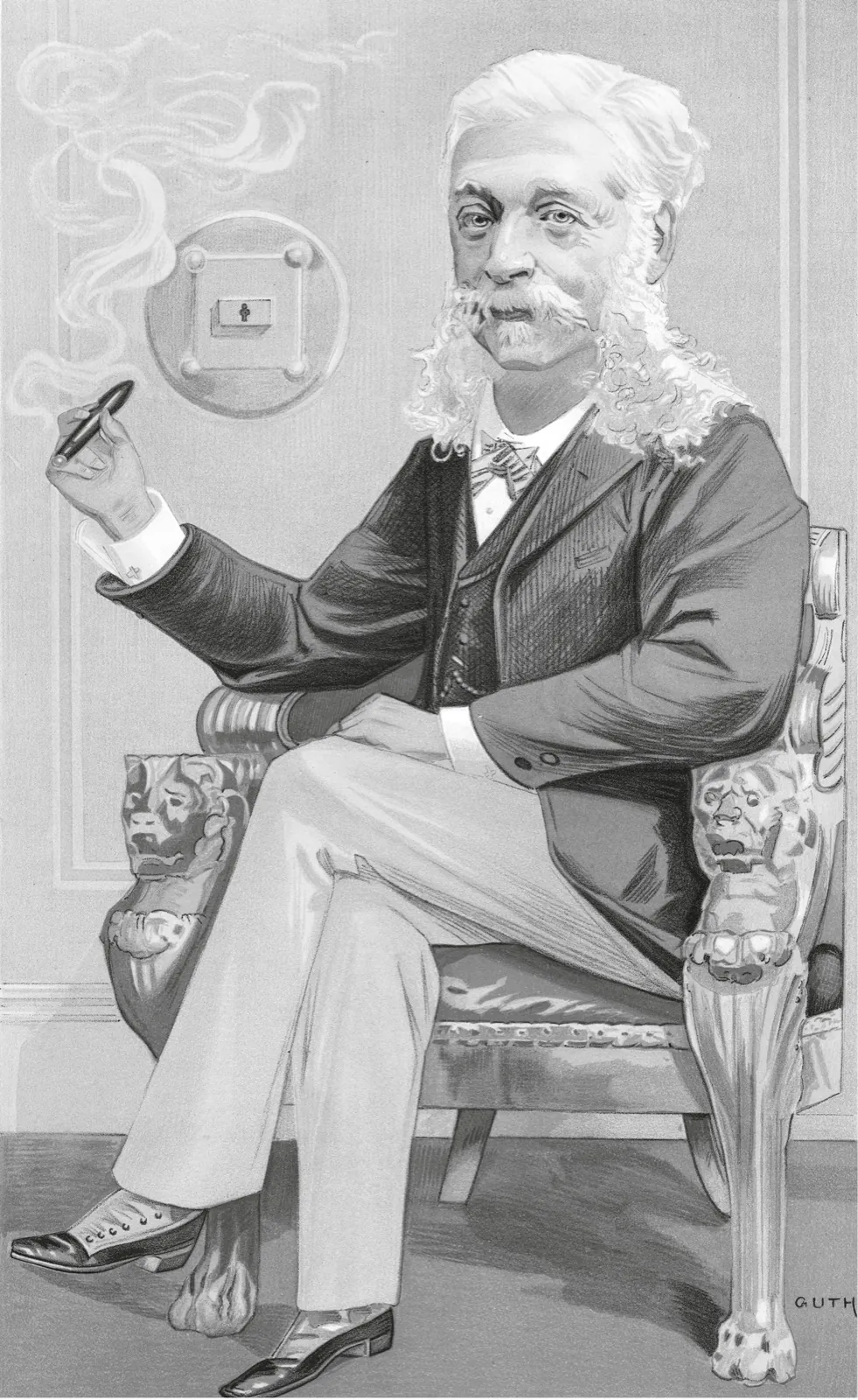Alphonse de Rothschild 肖像