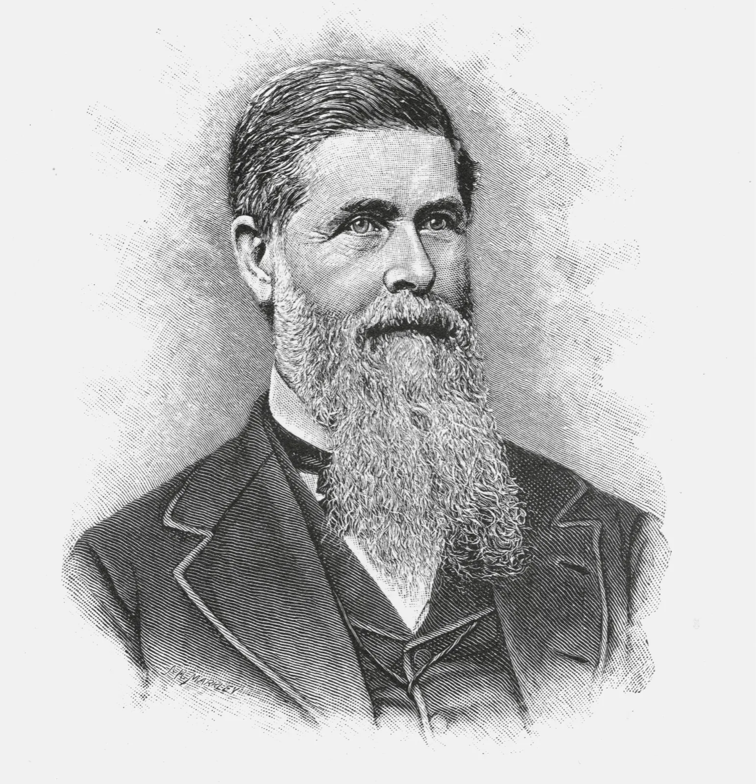 Jay Cooke 雕版肖像
