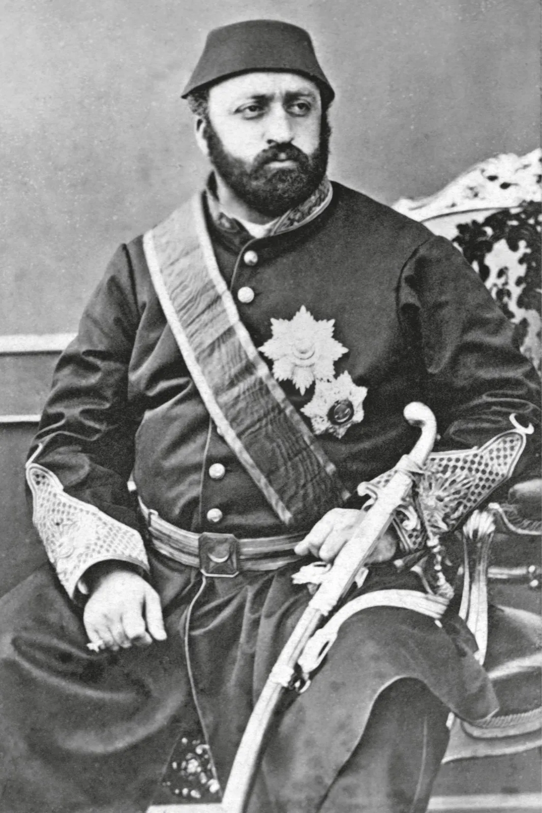 Ottoman sultan Abdülaziz 的历史照片