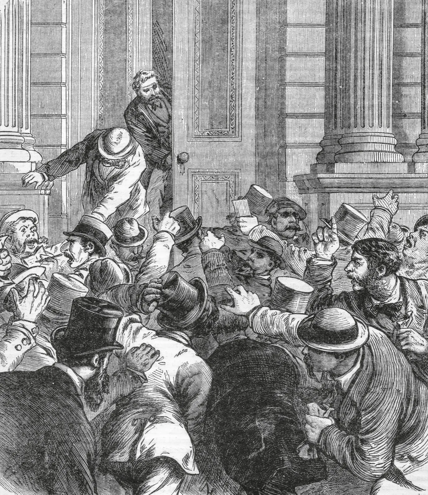 Jay Cooke & Co.倒闭后的New York Stock Exchange恐慌